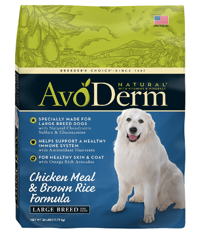 AvoDerm Natural Large Breed Dry Dog Food