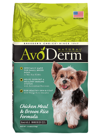 AvoDerm Natural Small Breed Adult Dry Dog Food