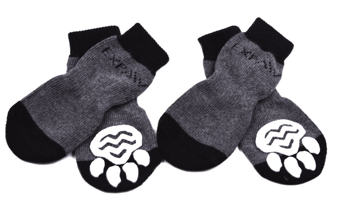 EXPAWLORER Anti-Slip Dog Socks Traction Control for Indoor Wear, Paw Protection