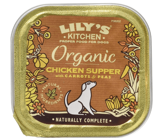 Lilys Kitchen Organic Chicken and Spelt Supper for Dogs