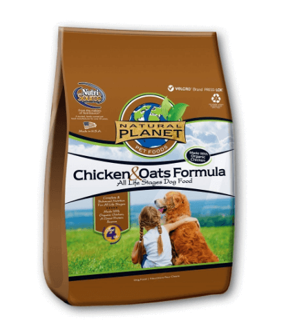 PET FOOD 131575 Tuffy Natural Planet Organics Chicken and Oats Food for Dogs