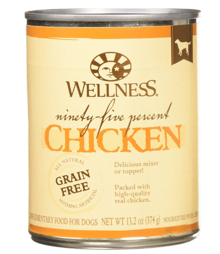 Wellness 95% Chicken Natural Wet Grain Free Canned Dog Food