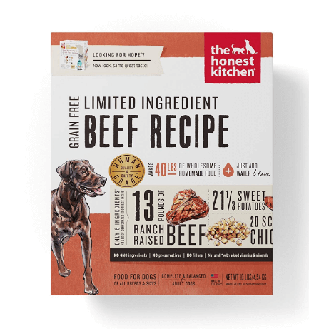 Honest Kitchen The Limited Ingredient Beef Dog Food