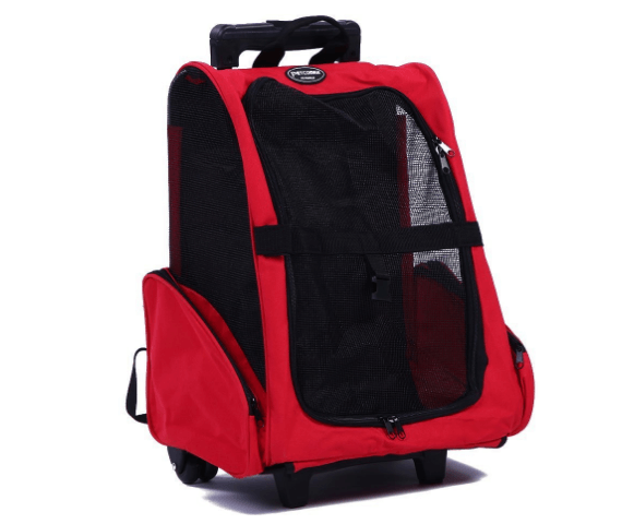 Pettom Roll Around 4-in-1 Pet Carrier Travel Backpack