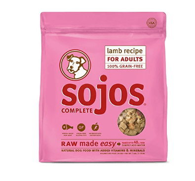 Sojos Lamb Recipe Complete Adult Dog Food