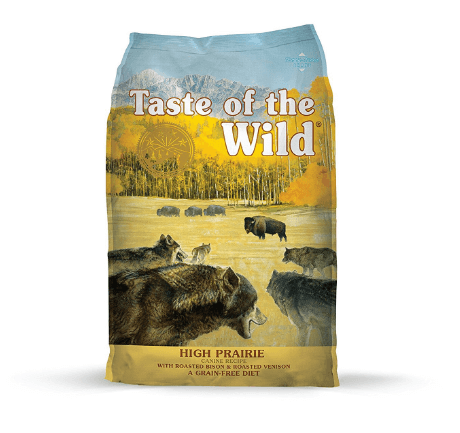 Taste of the Wild High Prairie Grain Free High Protein Real Meat Recipe Natural Dry Dog Food