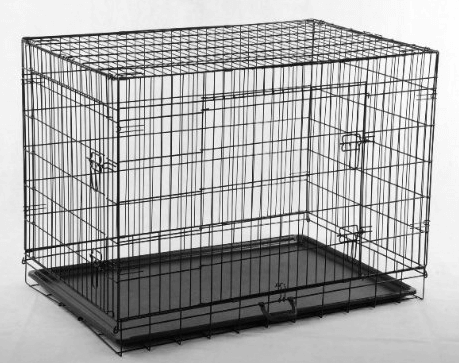 Pet Folding Dog Cat House Crate Cage Kennel
