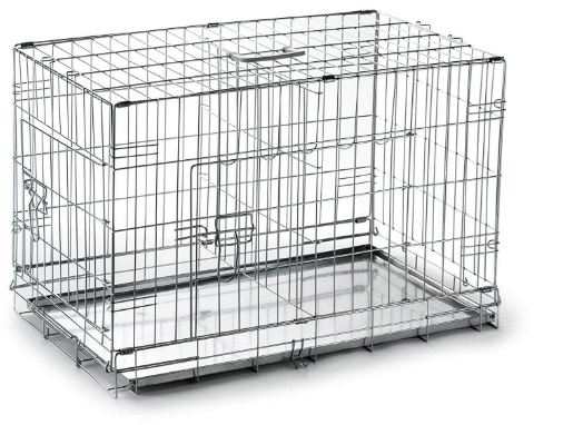 Extra Small Portable Dog Crate Cage with Divider