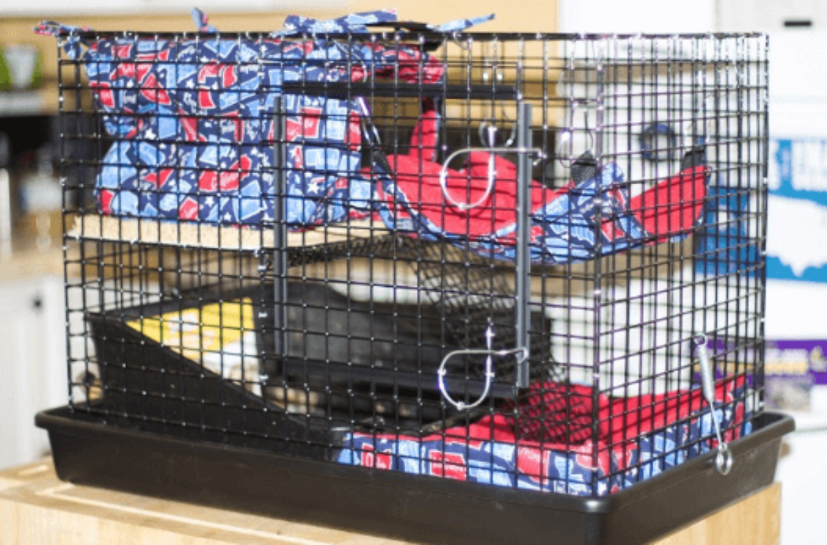 multi level ferret cage